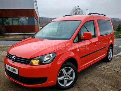 Rojo Usado 2014 VW Caddy Comfortline Monovolumen | 15.999 € (Un poco caro)
