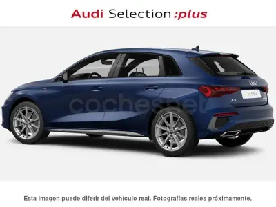 Usado Audi A3 S-Line 204 CV (150 kW) 2024 Azul Berlina