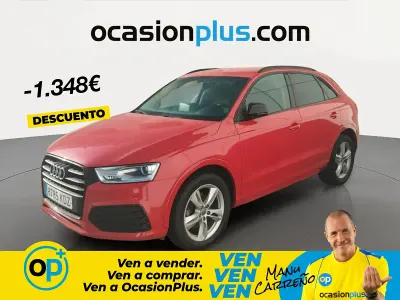 Usado Audi Q3 Design 120 CV (88 kW) 2017 Rojo SUV