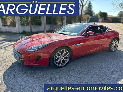 Usado Jaguar F-Type 340 CV (250 kW) 2017 Rojo Coupe