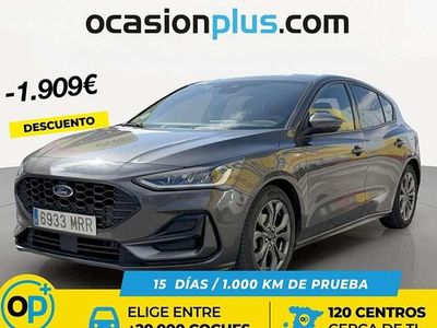 Usado Ford Focus ST-Line 155 CV (114 kW) 2024 Gris Utilitario