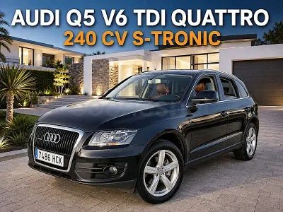 Używany Audi Q5 Premium 241 KM (177 kW) 2009 Czarny SUV