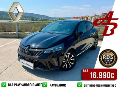 Usado Renault Clio Techno 91 CV (66 kW) 2025 Negro Utilitario