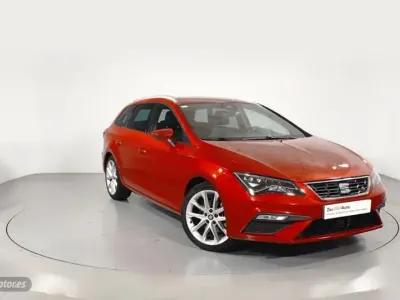 Usado Seat Leon ST FR 150 CV (110 kW) 2020 Rojo Familiar