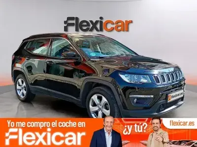 Usado Jeep Compass Longitude 120 CV (88 kW) 2018 Negro SUV