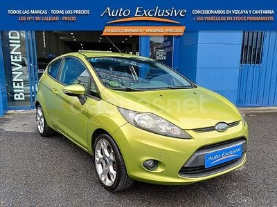 Verde Usado 2008 Ford Fiesta Trend Berlina | 5390 € (Precio justo)
