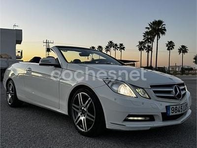 Usado Mercedes E350 Avantgarde 231 CV (169 kW) 2011 Blanco Descapotable
