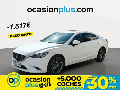 Usado Mazda 6 Luxury 175 CV (128 kW) 2017 Blanco Berlina