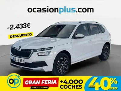 Usado Skoda Kamiq Ambition 110 CV (80 kW) 2022 Blanco SUV