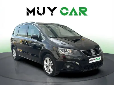 Usado Seat Alhambra XCELLENCE 150 CV (110 kW) 2020 Negro Monovolumen