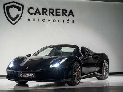 Usado Ferrari 488 670 CV (492 kW) 2016 Negro Descapotable
