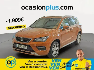Usado Seat Ateca FR 150 CV (110 kW) 2019 Naranja SUV