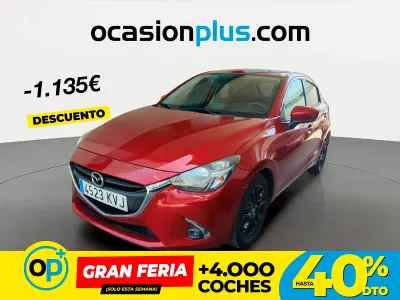 Usado Mazda 2 Edition 90 CV (66 kW) 2019 Rojo