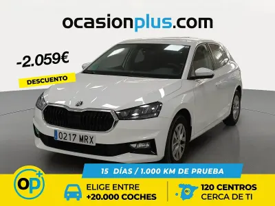 Brugt Skoda Fabia Selection 95 HK (69 kW) 2024 Hvid Sedan