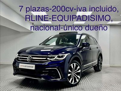 Usado VW Tiguan Allspace Sportline 200 CV (147 kW) 2021 Azul SUV