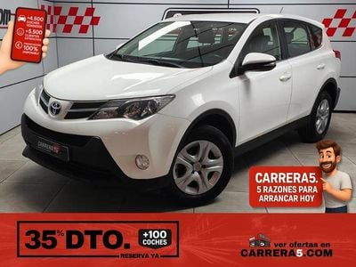 Usado Toyota RAV4 Advance 124 CV (91 kW) 2015 Blanco SUV