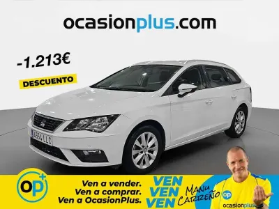 Käytetty Seat Leon ST Style 131 HP (96 kW) 2020 Valkoinen Farmari