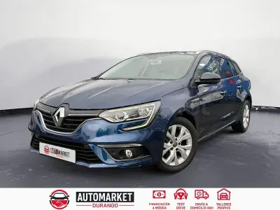 Usado Renault Mégane GrandTour Business 115 CV (84 kW) 2019 Azul Familiar