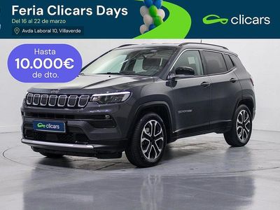 Usado Jeep Compass Limited 130 CV (95 kW) 2021 Blanco SUV
