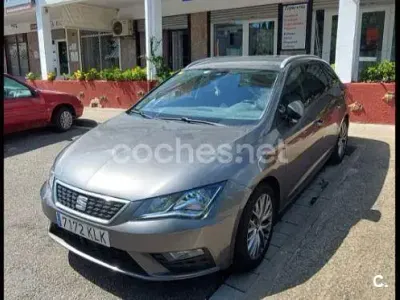 Usado Seat Leon ST Style 115 CV (84 kW) 2018 Gris / plata Familiar