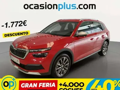 Usado Skoda Kamiq 110 CV (80 kW) 2022 Rojo SUV