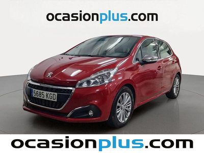 Usado Peugeot 208 Allure 100 CV (73 kW) 2017 Rojo Utilitario
