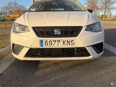Usado Seat Ibiza Reference 95 CV (69 kW) 2018 Blanco Utilitario
