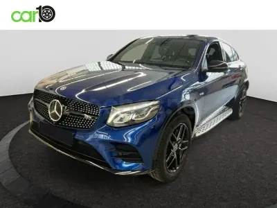 Usado Mercedes GLC43 AMG AMG 367 CV (269 kW) 2017 Azul SUV