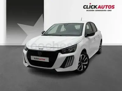 Usado Peugeot 208 Style 110 CV (80 kW) 2025 Blanco Utilitario