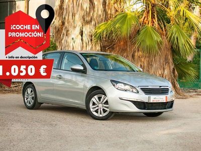 Usado Peugeot 308 Active 130 CV (95 kW) 2015 Gris / plata Berlina