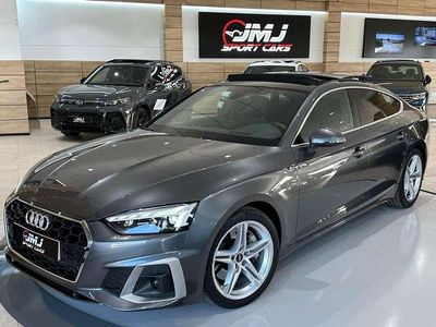Begagnad Audi A5 Sportback S-Line 265 HK (194 kW) 2021 Grå Halvkombi