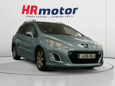 Usado Peugeot 308 Active 120 CV (88 kW) 2011 Azul Familiar