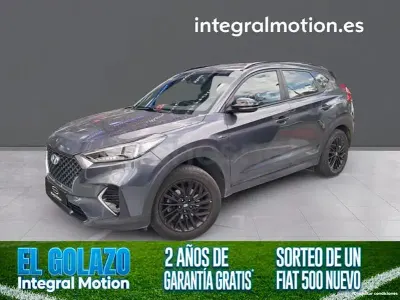 Usado Hyundai Tucson N Line 116 CV (85 kW) 2020 Gris / plata SUV