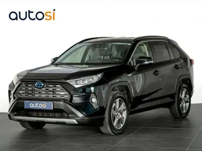 Käytetty Toyota RAV4 Hybrid Advance 218 HP (160 kW) 2020 Musta Katumaasturi