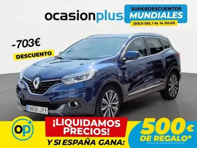 Usado Renault Kadjar Zen 130 CV (95 kW) 2017 Azul SUV
