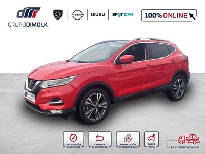 Rojo Usado 2018 Nissan Qashqai N-Connecta SUV | 15.400 € (Precio justo)