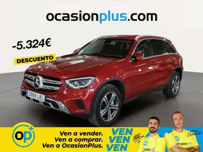Usado Mercedes GLC300 258 CV (189 kW) 2020 Rojo SUV