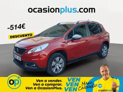 Usado Peugeot 2008 Style 82 CV (60 kW) 2017 Rojo SUV
