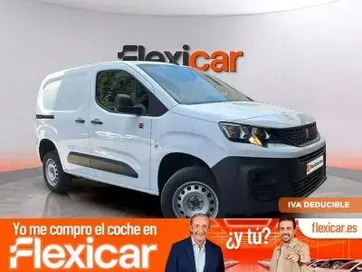 Usado Peugeot Partner S 130 CV (95 kW) 2021 Blanco Monovolumen