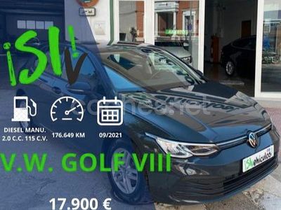 Gris / plata Usado 2021 VW Golf Life Berlina | 17.900 € (Buen precio)