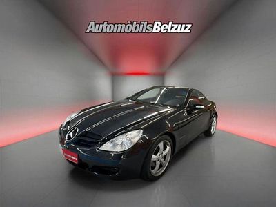 Usado Mercedes SLK200 163 CV (119 kW) 2006 Negro Descapotable