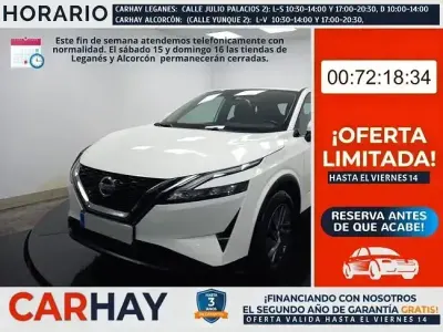 Usado Nissan Qashqai Acenta 140 CV (102 kW) 2022 Blanco SUV