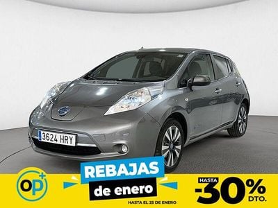 Gris Usado 2013 Nissan Leaf Tekna Utilitario | 7450 € (Precio justo)
