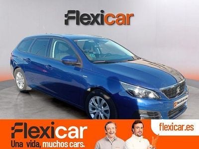 Usado Peugeot 308 130 CV (95 kW) 2019 Azul