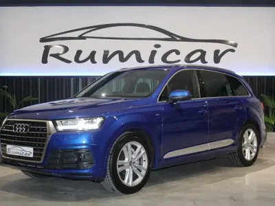 Usado Audi Q7 Sport 272 CV (200 kW) 2018 Azul SUV