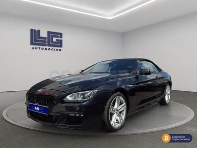 Usado BMW 640 Cabriolet 313 CV (230 kW) 2014 Negro Descapotable