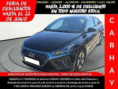 Usado Hyundai Ioniq 141 CV (103 kW) 2022 Negro Utilitario