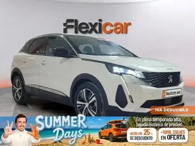 Usado Peugeot 3008 Allure 130 CV (95 kW) 2021 Blanco SUV