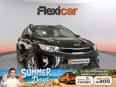 Usado Kia Stonic 101 CV (74 kW) 2025 Negro SUV