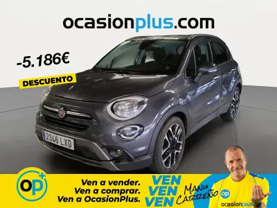 Usado Fiat 500X Cross 130 CV (95 kW) 2022 Gris SUV